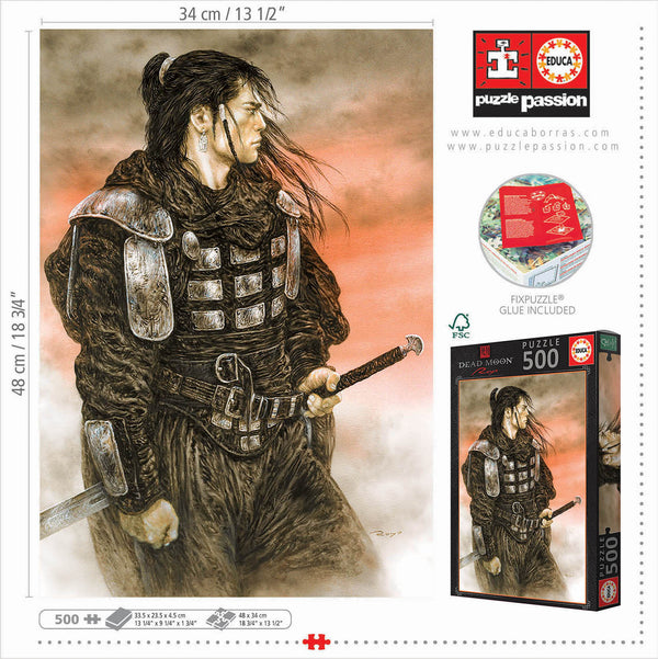 Educa - Dead Moon by Luis Royo Jigsaw Puzzle (500 Pieces)