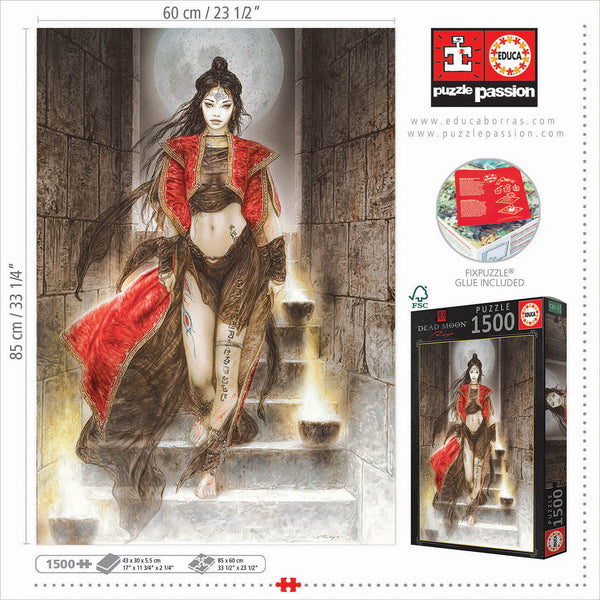 Educa - Dead Moon by Luis Royo Jigsaw Puzzle (1500 Pieces)