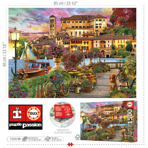 Educa - Italian Promenade Jigsaw Puzzle (1500 Pieces)