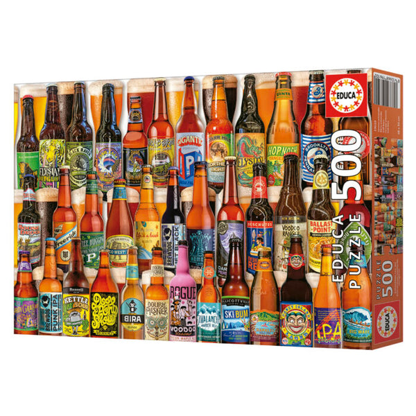 Educa - Craft Beers Jigsaw Puzzle (500 Pieces)