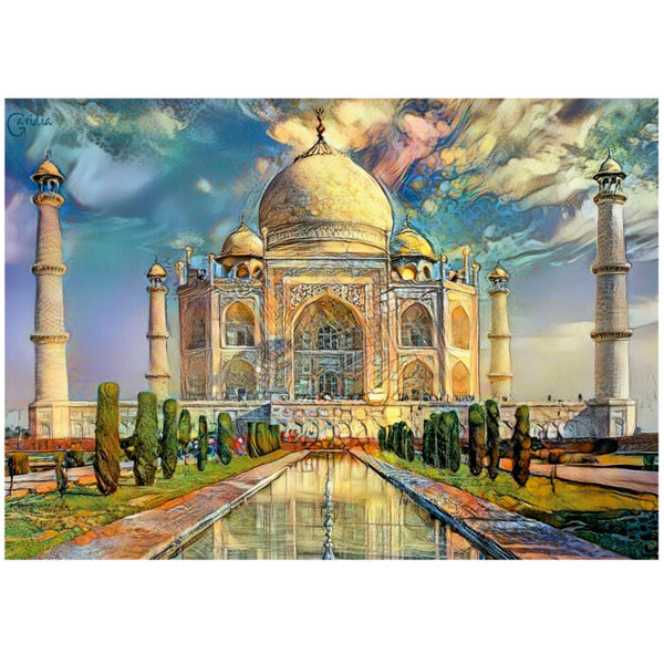 Educa - Taj Mahal Jigsaw Puzzle (1000 Pieces)