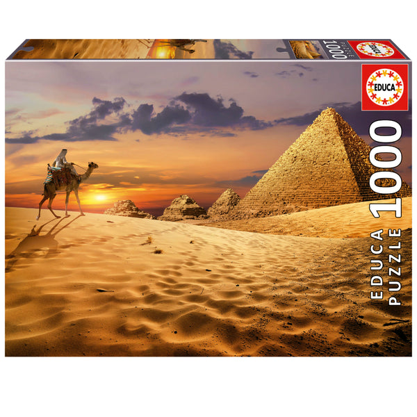 Educa - Camel In The Desert Jigsaw Puzzle (1000 Pieces)