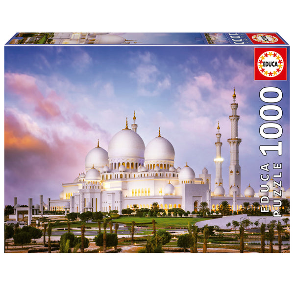 Educa - Sheikh Zayed Grand Mosque Jigsaw Puzzle (1000 Pieces)