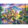 Cra-Z-Art - Master Artist Collection - Abraham Hunter - Mountain Village Jigsaw Puzzle (1000 Pieces)