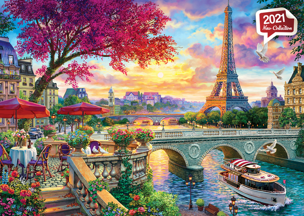 Anatolian - Blooming Paris by Image World Jigsaw Puzzle (3000 Pieces)