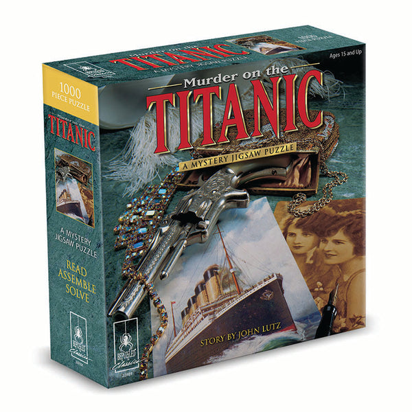 Bepuzzled - Murder on the Titanic Classic Mystery Jigsaw Puzzle (1000 Pieces)