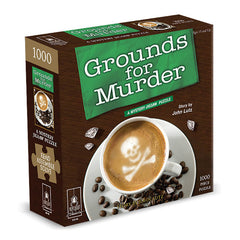 Bepuzzled - Grounds for Murder Classic Mystery Jigsaw Puzzle (1000 Pieces)