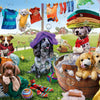 Anatolian - Puppies Playing by Adrian Chesterman Jigsaw Puzzle (260 Pieces)