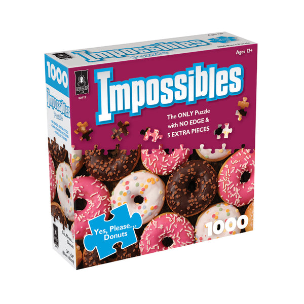 UGames - Impossibles Donuts Jigsaw Puzzle (1000 Pieces)
