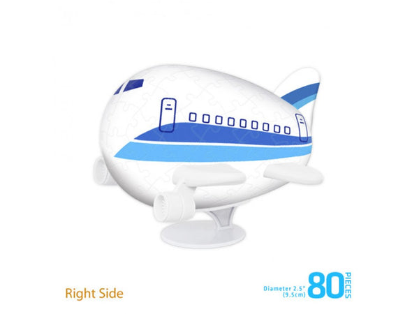 Pintoo - Plane Sky Blue Airline Jigsaw Puzzle (80 Pieces)