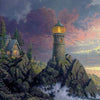 Ceaco - Inspirations Collection - Rock of Salvation by Thomas Kinkade Jigsaw Puzzle (300 Pieces)