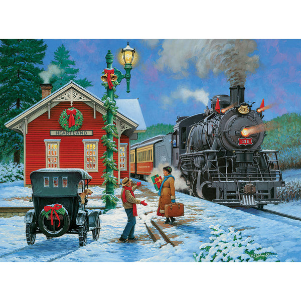 Bits and Pieces - 1000 Piece Jigsaw Puzzle - Homecoming by Artist John Sloane