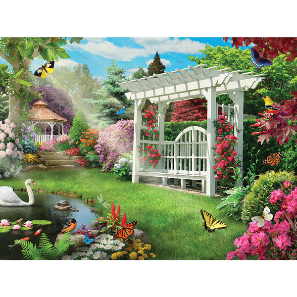 Bits and Pieces - Gardens Galore by Alan Giana Jigsaw Puzzle (1000 Pieces)