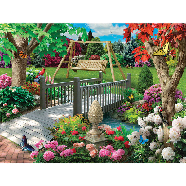 Bits and Pieces - Peaceful Park by Alan Giana Jigsaw Puzzle (1000 Pieces)