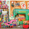 Bits and Pieces - 500 Piece Jigsaw Puzzle 18" X 24" - The Sewing Desk by Aimee Stewart