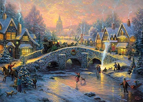 Schmidt - Thomas Kinkade - Spirit of Christmas Jigsaw Puzzle (1000 Pieces) 58450