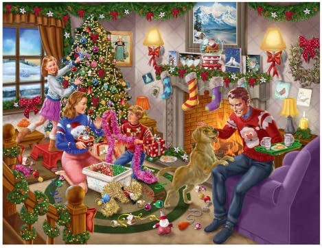 Waddingtons - Deck The Halls Jigsaw Puzzle (1000 Pieces)