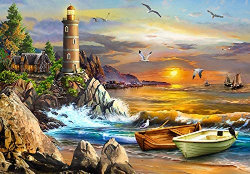 Funbox - Perfect Places the Lighthouse Jigsaw Puzzle (1000 Pieces)