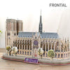 Cubic Fun - National Geographic 3D Puzzle - Notre Dame De Paris (France) Jigsaw Puzzle (128 Pieces)