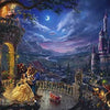 Ceaco Thomas Kinkade - Disney Collection - Beauty & The Beast Dancing in The Moonlight, 750 Pieces