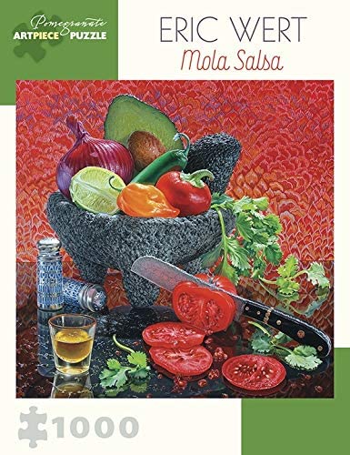 Pomegranate - Mola Salsa by Eric Wert Jigsaw Puzzle (1000 Pieces)