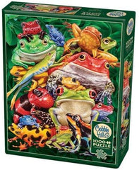 Cobble Hill - Frog Business Jigsaw Puzzle (1000 Pieces)