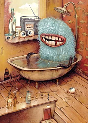 Heye - Zozoville, Bathtub Jigsaw Puzzle (1000 Pieces)