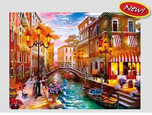 Clementoni 35063- Collection Puzzle - Sunse Over Venice - 500 Pieces