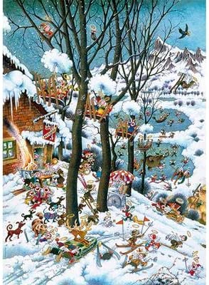 Heye - Paradise, in Winter Jigsaw Puzzle (1000 Pieces)