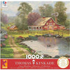 Ceaco - Red Barn Retreat by Thomas Kinkade Jigsaw Puzzle (1000 Pieces)