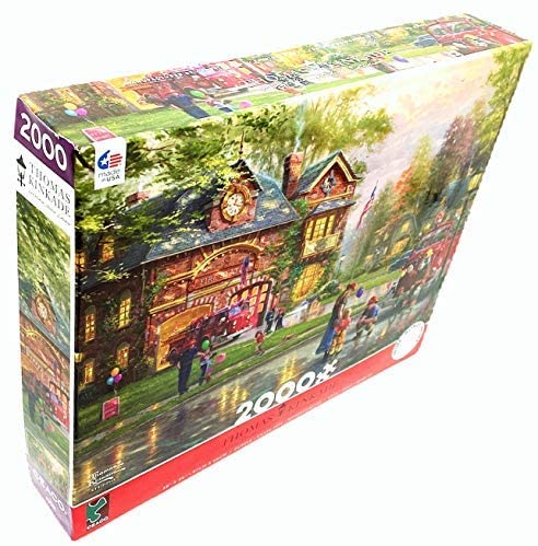 Ceaco - Fire Station by Thomas Kinkade Jigsaw Puzzle (2000 Pieces)