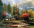 Ceaco - Inspirations Collection - The End of A Perfect Day III by Thomas Kinkade Jigsaw Puzzle (300 Pieces)