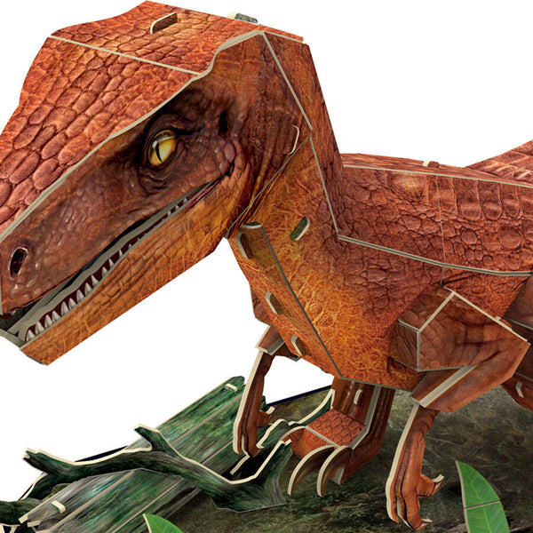 National Geographic - Velociraptor 3D Jigsaw Puzzle (63 Pieces)