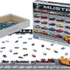 EuroGraphics - Ford Mustang Evolution Jigsaw Puzzle (1000 Pieces)