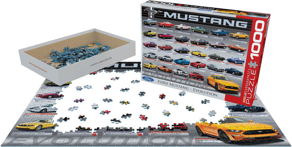 EuroGraphics - Ford Mustang Evolution Jigsaw Puzzle (1000 Pieces)
