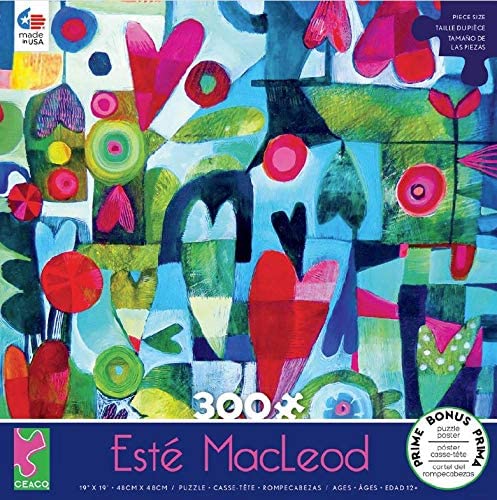 Ceaco Este MacLeod Hearts Jigsaw Puzzle - 300 Piece