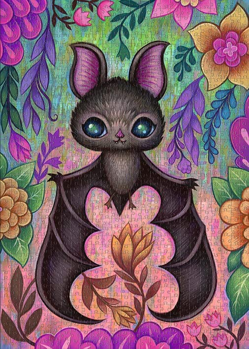 Heye - Dreaming, Baby Bat Jigsaw Puzzle (1000 Pieces)