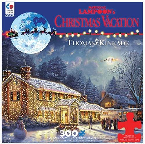 Ceaco Thomas Kinkade National Lampoon's Christmas Vacation Jigsaw Puzzle (300 Piece)