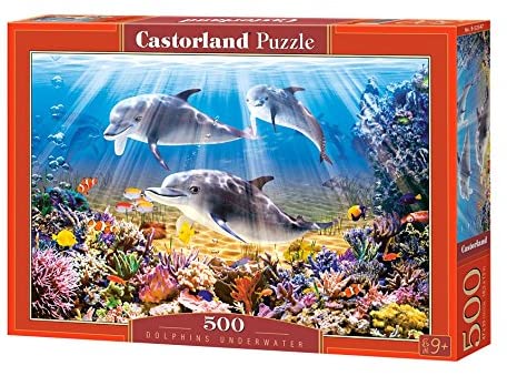 Castorland - Dolphins Underwater Jigsaw Puzzle (500 Pieces)