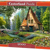 Castorland - Toadstool Cottage Jigsaw Puzzle (2000 Pieces)