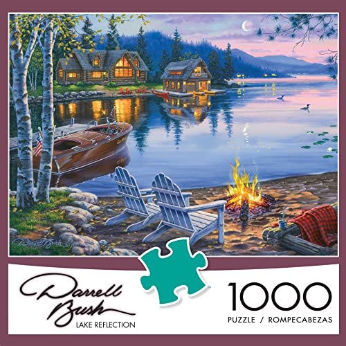 Buffalo Games Darrell Bush - Lake Reflection - 1000 Piece Jigsaw Puzzle
