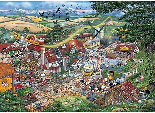 Gibsons - I Love The Farmyard by Mike Jupp Jigsaw Puzzle (1000 Pieces)