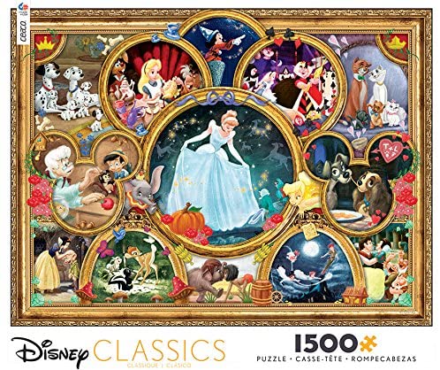 Ceaco Disney Animated Movie Classics Jigsaw Puzzle 1500 Pieces