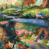 Ceaco Thomas Kinkade The Disney Collection Multipack 4 in 1 Puzzle - 500 Piece Each