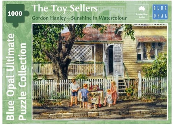 Blue Opal - The Toy Sellers by Gordon Hanley Jigsaw Puzzle (1000 Pieces)