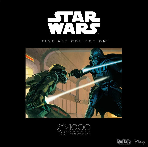 Star Wars - Fine Art Collection - Luke Versus Vader Concept - 1000 Piece Jigsaw Puzzle