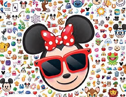 Ceaco - Disney Emoji Minnie Puzzle - 300 Pieces