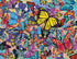 Springbok Puzzles - Butterfly Frenzy - 500 Piece Puzzle - Large 18" x 23.5" Puzzle - Made in USA - Unique Cut Interlocking Pieces