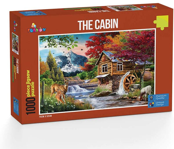 Funbox - Perfect Places the Cabin Jigsaw Puzzle (1000 Pieces)