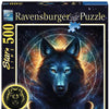 Ravensburger - Lunar Wolf Jigsaw Puzzle (500 Pieces)